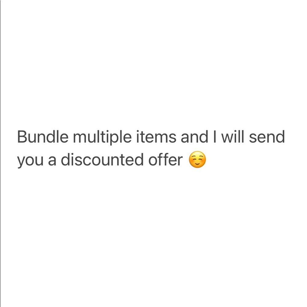 Send me offers!!😀😀